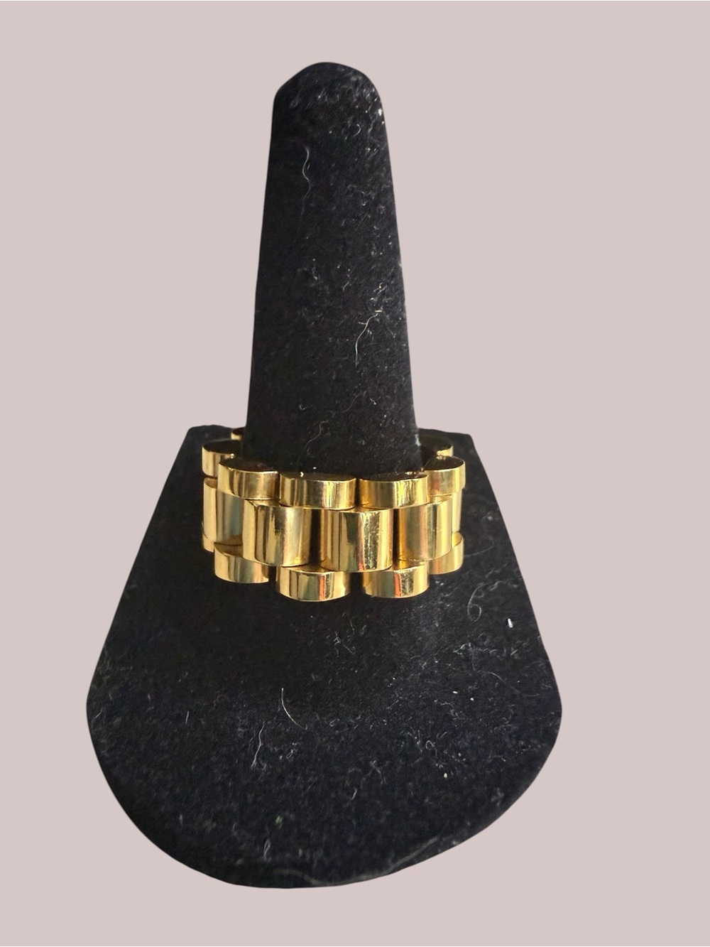 Plunder Gold-Tone Macon Ring